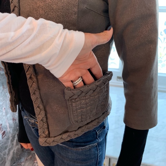 SuperTrash crop blazer jacket Xsmall or 36 - Picture 3 of 5